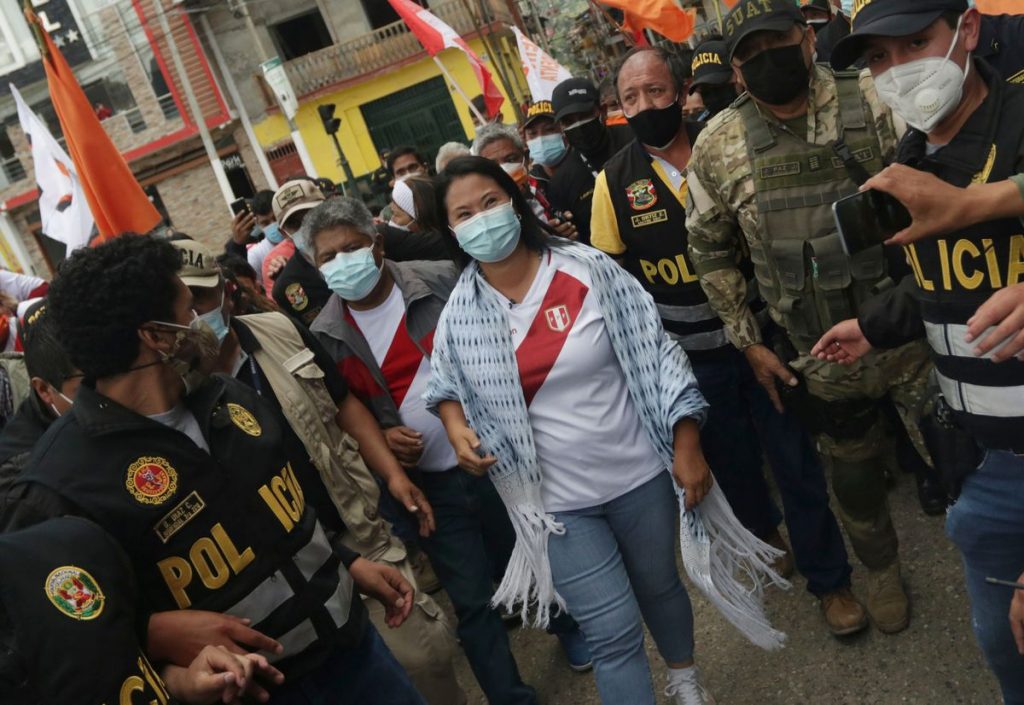 Keiko Fujimori corta distancia con Pedro Castillo un mes antes de las elecciones en Perú |  Internacional