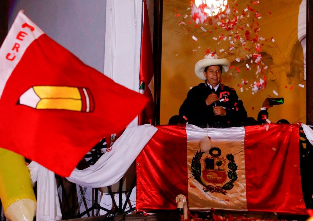 Castillo se presenta como ganador en Perú antes de que finalice el conteo oficial: "El pueblo ha hablado" |  Internacional