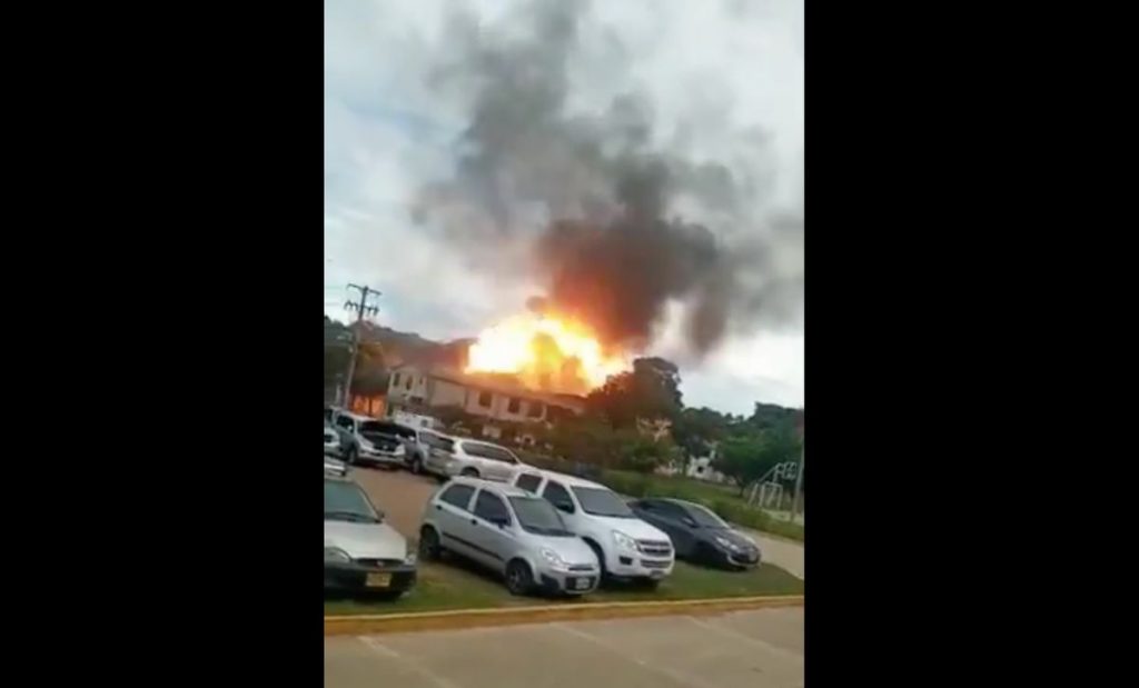 Una potente explosión en una instalación militar colombiana deja varios heridos |  Internacional