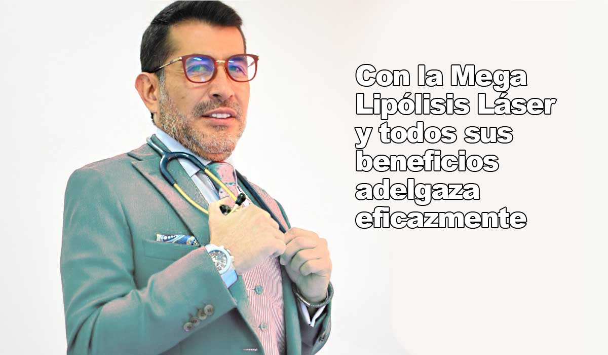 Con la Mega Lipólisis Láser y todos sus beneficios adelgaza eficazmente