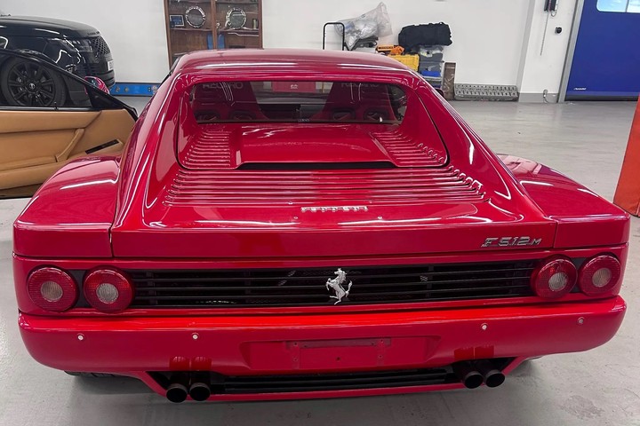 El Ferrari 512M robado a Gerhard Berger tiene ya 30 años y ha sido recuperado recientemente.